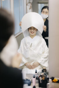 wedding KIVIがプロデュースした和装(白無垢)
